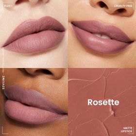 Szvilimz High Quality Silky Smooth Waterproof Matte Lipstick High color saturation - Rosette