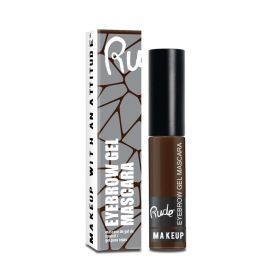 Rude Eyebrow Gel Mascara - Long-lasting Waterproof Brow Enhancer with Natural Looking Finish - Cappucino
