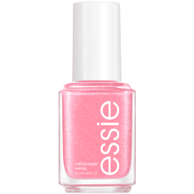 essie salon-quality nail polish, vegan, Spring 2023, pink shimmer, feel the fizzle , 0.46 fl oz - essie