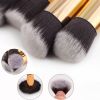 Travel Set Mini Makeup Brush Set of 10 (Pink Gold) - default