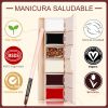 6 Colors Solid Cream Gel Nail Polish Canned Semi Permanent Varnish DIY Creamy Texture Painting Nail Art Solid UV Gel - ZH218-1