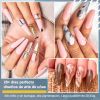 6 Colors Solid Cream Gel Nail Polish Canned Semi Permanent Varnish DIY Creamy Texture Painting Nail Art Solid UV Gel - ZH218-3