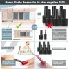 6 Colors Solid Cream Gel Nail Polish Canned Semi Permanent Varnish DIY Creamy Texture Painting Nail Art Solid UV Gel - ZH218-10
