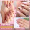 6 Colors Solid Cream Gel Nail Polish Canned Semi Permanent Varnish DIY Creamy Texture Painting Nail Art Solid UV Gel - ZH218-8