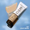 COVERGIRL Clean Invisible Liquid Foundation, 107 Light Beige, 1.0 fl oz - COVERGIRL