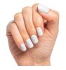 Olive & June Press-on Artificial Nails Squoval Extra Short Blue Flower Shower Blue 42 Ct - Olive and June