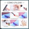 6 Colors Solid Cream Gel Nail Polish Canned Semi Permanent Varnish DIY Creamy Texture Painting Nail Art Solid UV Gel - ZH218-10