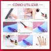 6 Colors Solid Cream Gel Nail Polish Canned Semi Permanent Varnish DIY Creamy Texture Painting Nail Art Solid UV Gel - ZH218-9