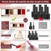6 Colors Solid Cream Gel Nail Polish Canned Semi Permanent Varnish DIY Creamy Texture Painting Nail Art Solid UV Gel - ZH218-1