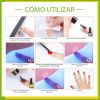 6 Colors Solid Cream Gel Nail Polish Canned Semi Permanent Varnish DIY Creamy Texture Painting Nail Art Solid UV Gel - ZH218-7