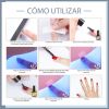 6 Colors Solid Cream Gel Nail Polish Canned Semi Permanent Varnish DIY Creamy Texture Painting Nail Art Solid UV Gel - ZH218-3